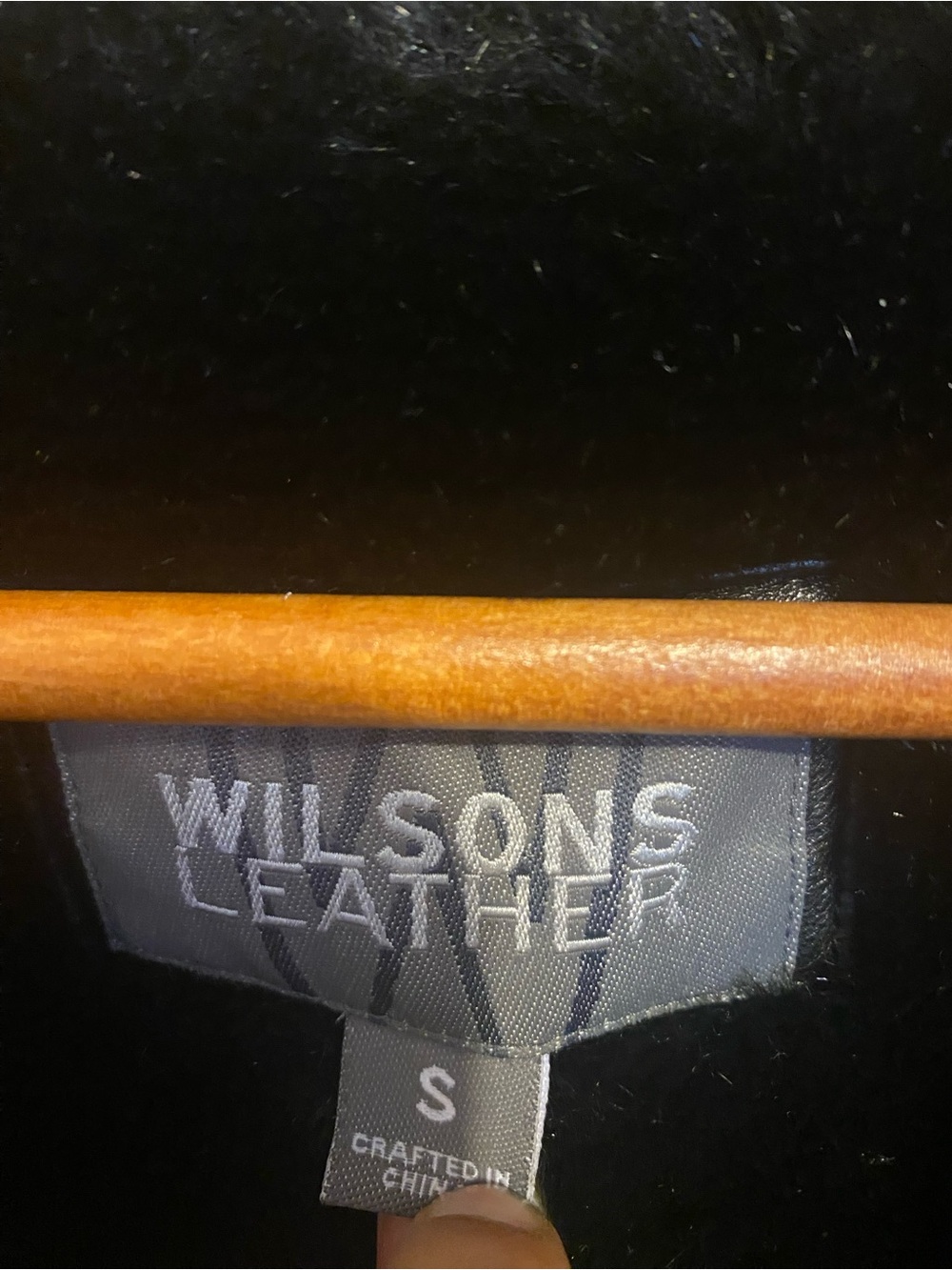 Wilsons Leather Faux Fur Belted Trench Jacket with Asymmetrical Zip - Picture 9 of 16